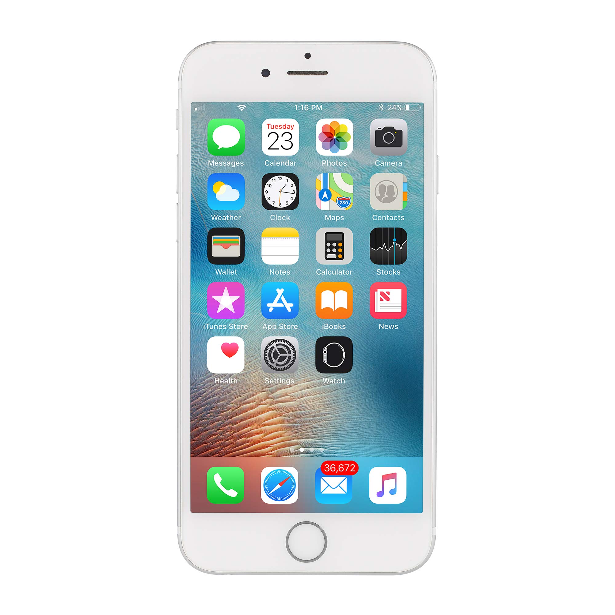 Apple iPhone 6s a1688 64GB Silver CDMA/GSM Unlocked (Refurbished